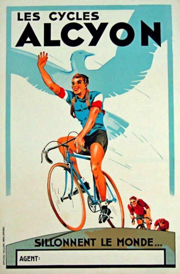 Alcyon Cycles by VINTAGE POSTER